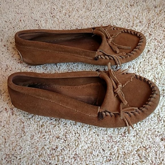 Minnetonka moccasins flats size 9 - Picture 2 of 6